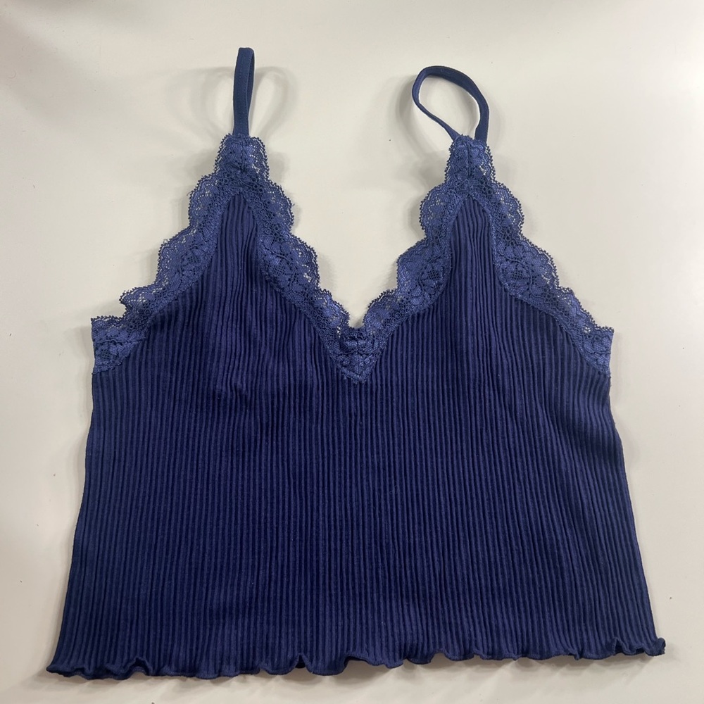 Blue tank top